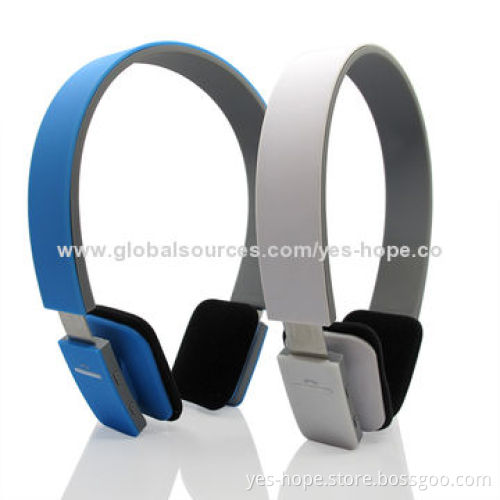 Wireless Bluetooth Stereo Headset for Laptops, with 2,402-2,480MHz Frequency Range